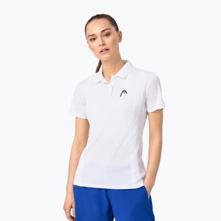 Дамска фланелка за тенис HEAD Club 25 Tech Polo white