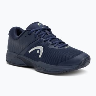 Мъжки обувки за тенис HEAD Revolt Evo 2.0 Clay navy/ lime