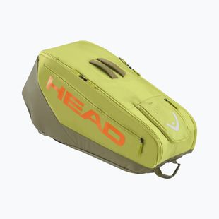 Тенис чанта HEAD Pro Racquet Bag L 62 l green/orange