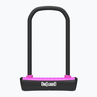 Заключване за велосипед OnGuard Neon 8153PN U-Lock black/pink