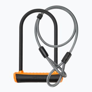 Заключващо устройство за велосипед OnGuard Neon 8154OR U-Lock black/orange