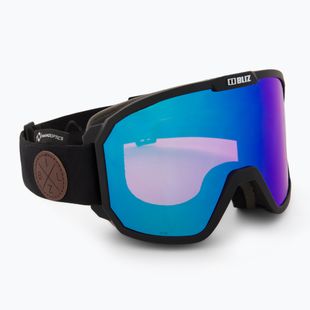 Скиoрски очила Bliz Rave Nano Optics Nordic Light matt black/violet blue multi