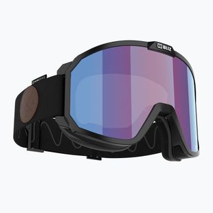 Скиoрски очила Bliz Rave Nano Optics Nordic Light matt black/violet blue multi