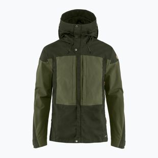 Мъжко яке за вятър Fjällräven Keb deep forest/laurel green