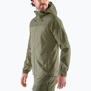 Мъжко яке за вятър Fjällräven Abisko Midsummer savanna/ light olive