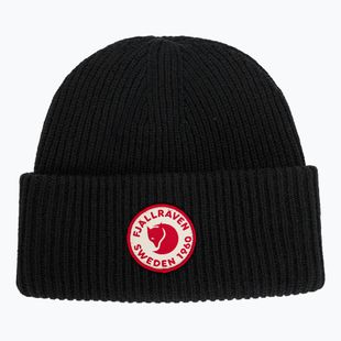 Шапка с логото на Fjällräven 1960 550 black