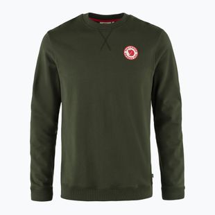 Мъжки суитшърт Fjällräven 1960 Logo Badge Sweater deep forest