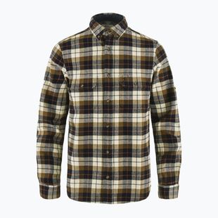 Мъжка риза Fjällräven Singi Heavy Flannel chalk white/dark navy