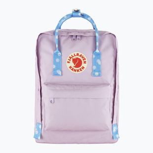 Fjällräven Kanken 16 l пастелна раница в цвят лавандула/конфети
