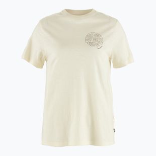 Fjällräven дамска тениска Hemp Blend Out Here chalk white