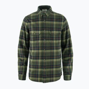 Мъжка риза Fjällräven Singi Heavy Flannel black/deep forest