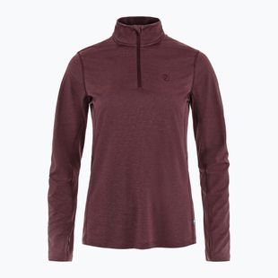 Дамски трекинг суитшърт Fjällräven Abisko Day Hike Half Zip port