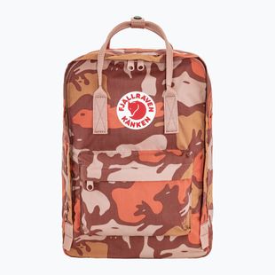Градска раница Fjällräven Kanken Graphics Laptop 15“ 18 l chalkrose/hidden animals