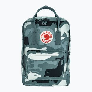 Градска раница Fjällräven Kanken Graphics Laptop 15“ 18 l nimbus blue/hidden animals