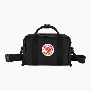 Чантичка за кръста Fjällräven Kanken 4 l black