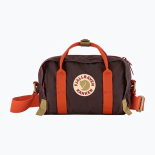 Чантичка  Fjällräven Kanken Koncept 4 l black oak/rowan red