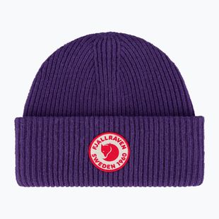 Зимна шапка Fjällräven 1960 Logo Hat dark violet