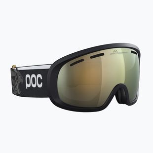 Скиорскa маска POC Fovea Mid Marco Odermatt Ed. uranium black/podium gold/sunny gold