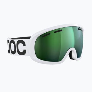 Скиорскa маска POC Fovea Mid hydrogen white/partly sunny green