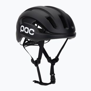 Велосипедна каска POC Omne Air MIPS uranium black matt/hydrogen white с лого