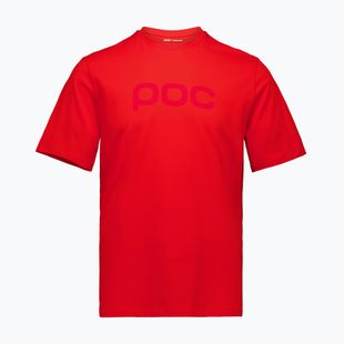 Тениска POC Tee prismane red