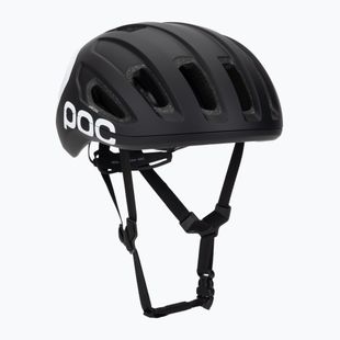 Велосипедна каска POC Amidal uranium black matt/hydrogen white