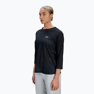 Дамска тениска за колоездене POC Motion Air Jersey 3/4 uranium black