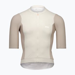 Мъжка тениска за колоездене POC Cadence Jersey okenite off-white