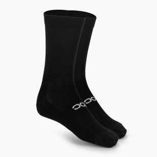 Чорапи за колоездене POC Zephyr Merino Mid uranium black