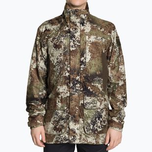 Мъжко софтшел яке Pinewood Smaland Light Camou strata/suede brown