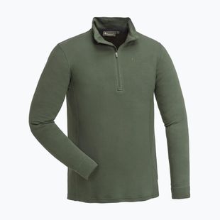 Мъжки термо суитшърт Pinewood Abisko Merino Base Layer Half Zip d.mossgreen