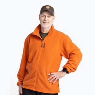 Мъжки суитшърт за трекинг Pinewood Finnveden Fleece burned orange