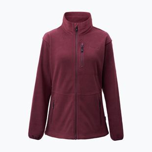 Дамски суитшърт за трекинг Pinewood Finnveden Fleece earth plum