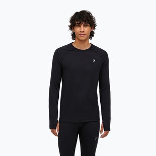 Мъжка термоактивна блуза Peak Performance Spirit Crew black