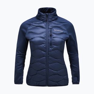 Дамско пухено яке Peak Performance Helium Hybrid Down Jacket blue shadow