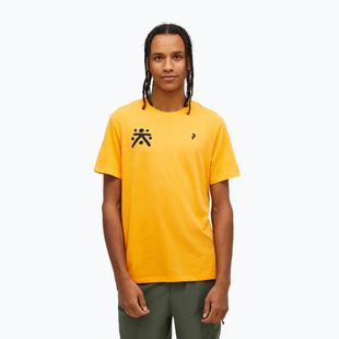 Мъжка тениска Peak Performance Explore Graphic blazing orange