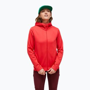 Дамска качулка Peak Performance Rider Tech Zip Hood brilliant red