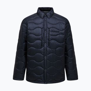 Мъжко пухено яке Peak Performance Helium Synthetic Overshirt Black