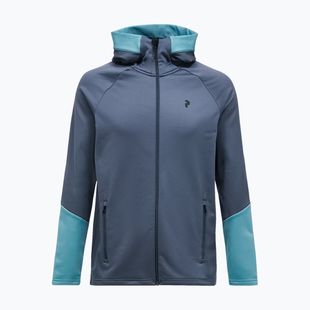 Мъжки суитшърт Peak Performance Rider Essentials Zip Hood Mountain Mist/Deluded Vision