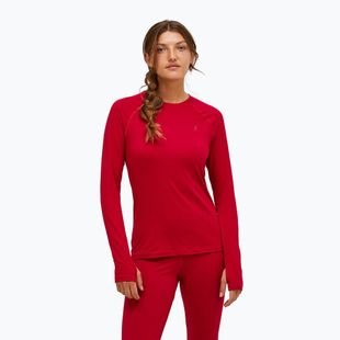 Дамска термоактивна блуза Peak Performance Spirit Crew tech burgundy