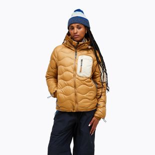 Дамско пухено яке Peak Performance Helium Utility Down sierra sand/sand fog