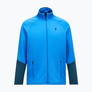 Мъжки суитшърт Peak Performance Rider Essentials Zip Jacket Azure Ascent/Mountain Lake