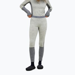 Дамски термоактивни панталони Peak Performance Peak Performance Magic 7/8 Long Johns Wool-Blend Baselayer med grey melange/melange grey