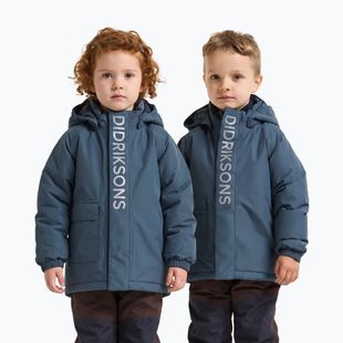 Детско яке Didriksons Talvi 2 mountain blue