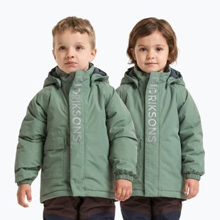 Детско яке Didriksons Talvi 2 dark moss