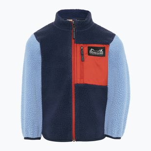 Детски поларен суитшърт Didriksons Anten 2 Fz winter blue