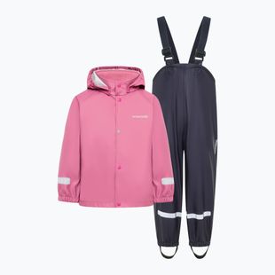Детски комплект за дъжд Didriksons Slaskeman 4 heather pink