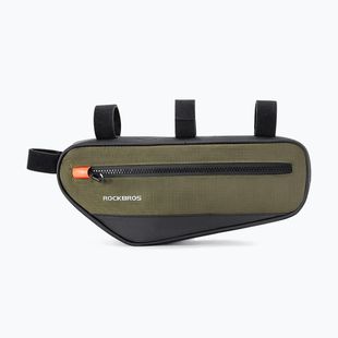 Чанта за рамка на велосипед Rockbros 30120079 1,7 л зелено/черно