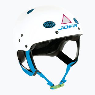 Детска хокейна каска JOFA 715 LS JR white/black