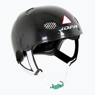 Детска хокейна каска JOFA 715 LS JR black/white